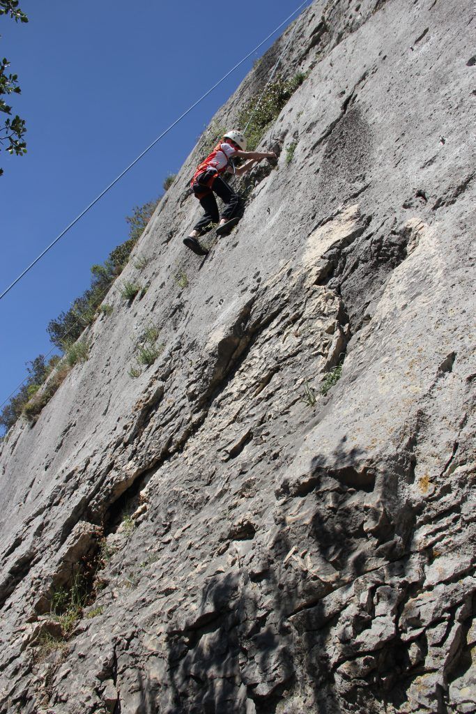 climbing with children