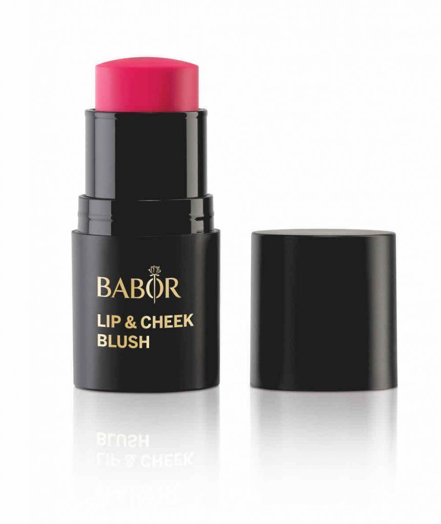 The BABOR Lip & Cheek Blush creates elegant highlights on the cheeks and lips