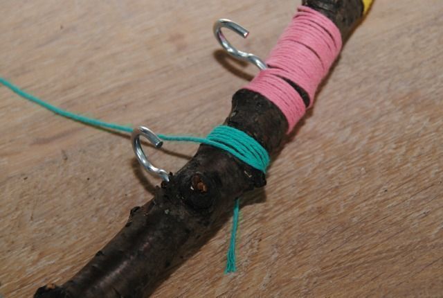 diy jewelry pendant from a branch